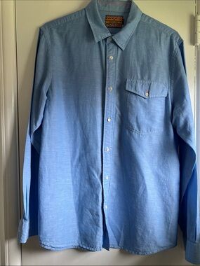 Scotch & Soda Cotton Linen Shirt - Sz XL